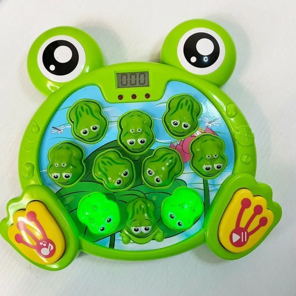 KKONES Music Super Frog Game Toddler Toys -5 Languages. OPEN BOX